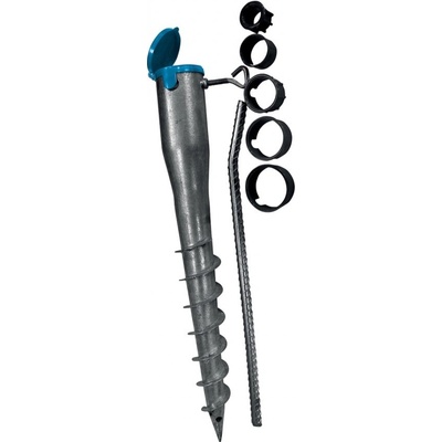 Pilecký Zemní vrut HOBBY Zn 63x560mm - 6356, pro sloupky max. výšky 1600mm