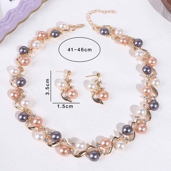 Официални бижута колие и обеци Лорита