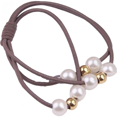 HARAHU Ластик за коса ol-19081 - Кафява kp19081 (ol-19081)