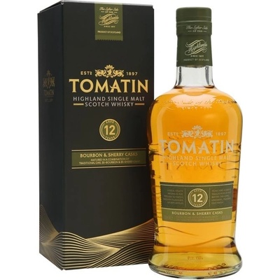 TOMATIN 12y 43% 0,7 l (karton)