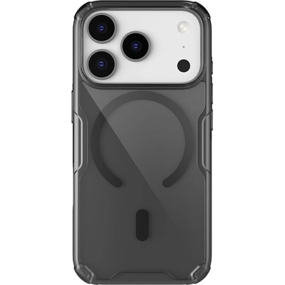 Nillkin iPhone 17 Pro NILLKIN NATURE PRO МАГНЕТИЧЕН пластмасов протектор за телефон, удароустойчив, MagSafe, ЧЕРЕН GP-175266 (GP-175266)