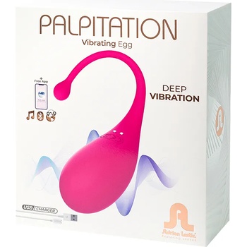 Image 1 of Adrien Lastic Palpitation Vibrating Egg Pink