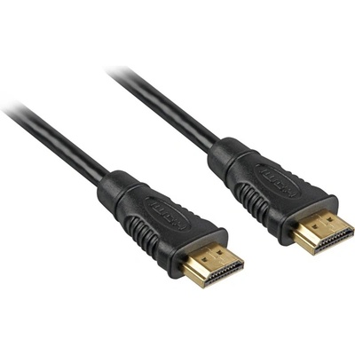 PremiumCord Кабел PREMIUMCORD HDMI - HDMI High Speed, 4K30Hz, M/M, 1 м, черен KPHDMI1 (KPHDMI1)