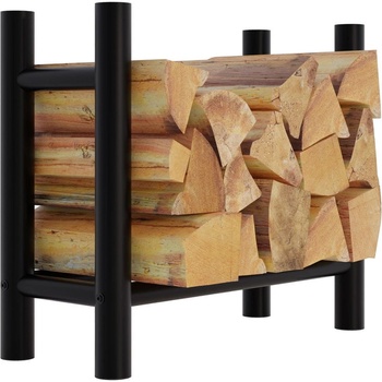 Sortland Stojan na dřevo Medya - kulatý rám 60x60x30 cm
