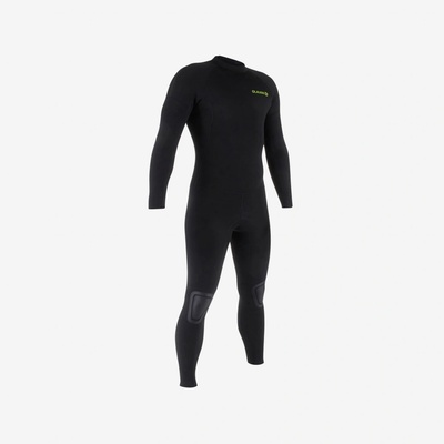 OLAIAN Pánska kombinéza na surf 100 neoprén 4/3 mm čierna