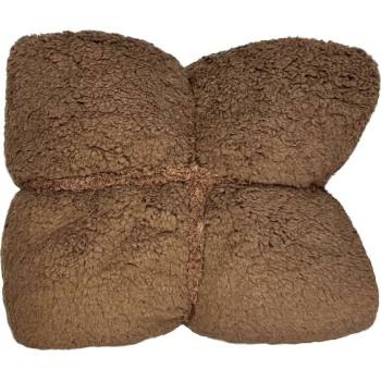 Image 1 of Ned bed linen ОДЕЯЛО ШЕРПА 130x170см КАФЯВО