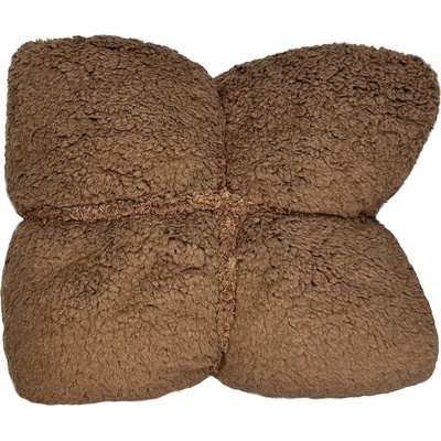 Ned bed linen ОДЕЯЛО ШЕРПА 130x170см КАФЯВО