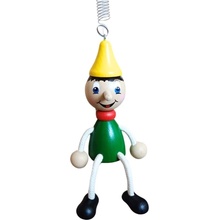 Krokido Pinochio figurka na pružině