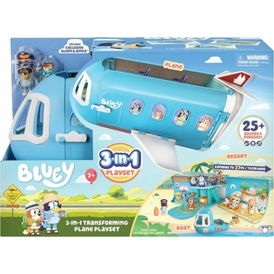 Tm Toys Moose Bluey 3v1 Lietadlo herná sada