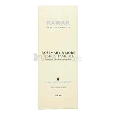 Kawar šampón na vlasy Rosemary & More 200 ml