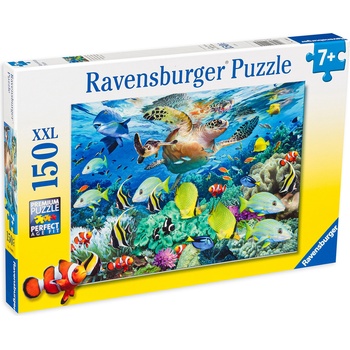 Ravensburger Пъзел Ravensburger от 150 XXL части - Подводен свят (10009)