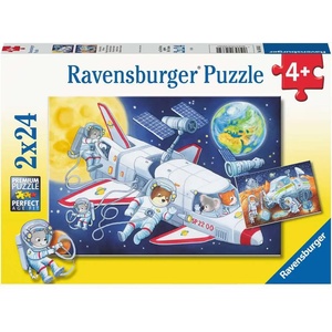 Ravensburger - Puzzle 2x24 Journey through space - 40 - 99 piese