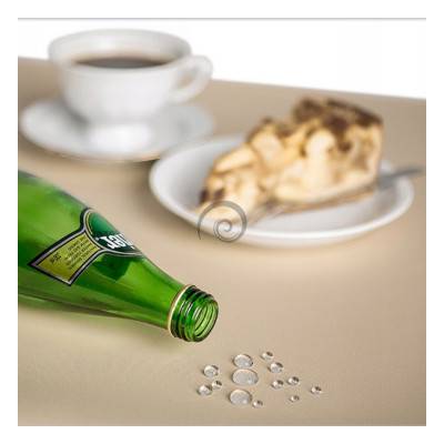 Obrus teflónový Prestige - svetlo béžový 80cm x 80cm Cik-Cak zatavenie