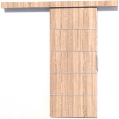 Sconto Posuvné dvere BIELLA 76 dub sonoma 76x205 cm