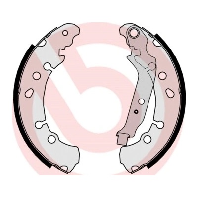 Sada brzdových čeľustí BREMBO S 83 513 (S83513)