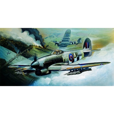 Academy slepovací model HAWKER Typhoon Mk.Ib 1:72
