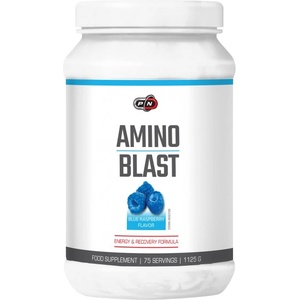 PURE Nutrition USA Amino Blast [1125 грама] Синя малина