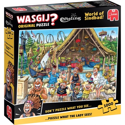 Jumbo - Puzzle Wasgij: World of Sindibad - 1 000 piese