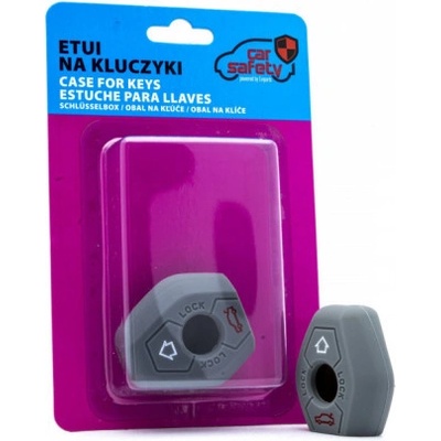 Kľúčenka BMW silikónový obal na kľúče šedá