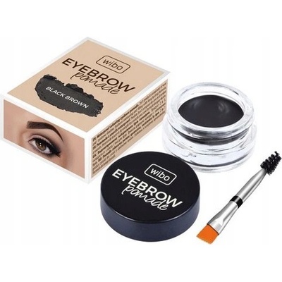 Wibo Eyebrow Pomade 3 Black Brown voděodolná pomáda na obočí 6 g