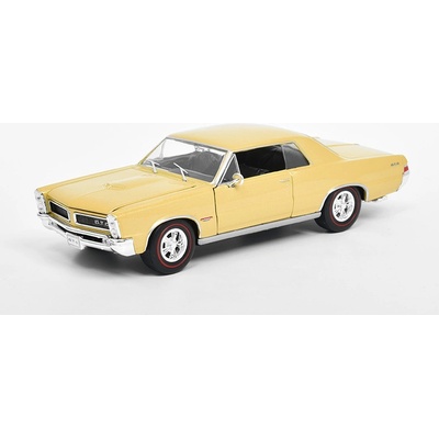 Welly Pontiac GTO 1965 Žlutá 1:24
