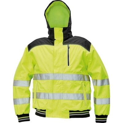 Cerva KNOXFIELD HI-VIS Reflexní bunda žltá zimní