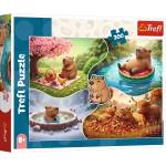 Trefl Trefl: Пъзел „Четири сезона с капибари - 300 части (23052)