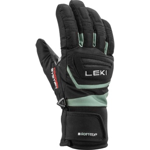 Leki Ръкавици Leki Griffin 3D Junior Gloves - Black / Dusty Green - размер 8 (EU) (202-6177-0415)