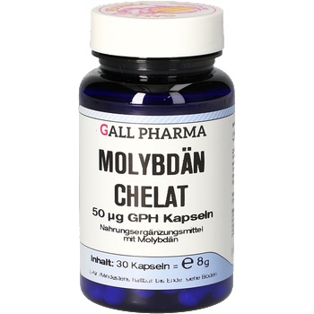 Gall Pharma Молибден (хелат) 50 g 30 капсули | Gall Pharma (57345 (4169701) GP)