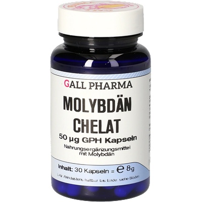 Gall Pharma Молибден (хелат) 50 g 30 капсули | Gall Pharma (57345 (4169701) GP)