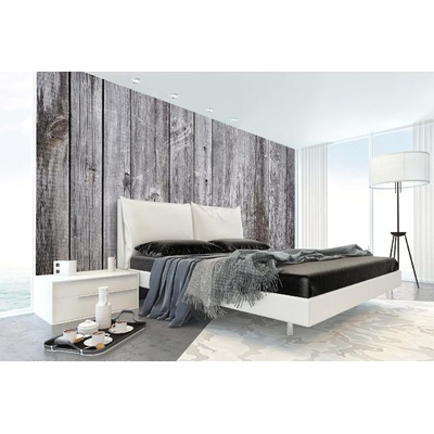 DIMEX ART Самозалепваща се флизелинова фототапета стари дървени летви 375 x 250 см