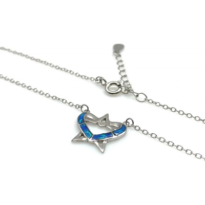 Jan Kos jewellery Stříbrný řetízek s přívěskem 12113076