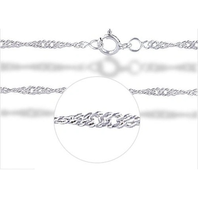 Zlatnictví zlatíčko stříbrný náramek lambáda 000.00012