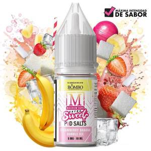 Bombo Magnum Vape Extra Sweet Strawberry Banana Bubble 10ml