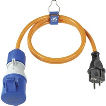 AS Schwabe Adaptérový CEE kábel 16 A 3-pólové 62434