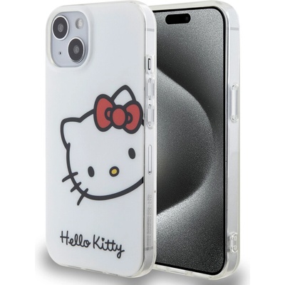 Hello Kitty IML Head Logo iPhone 13 bílé