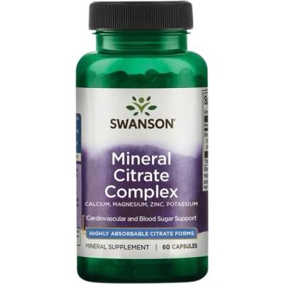 Swanson Mineral Citrate Complex [60 капсули]