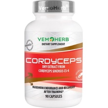 VemoHerb Cordyceps CS-4 90 kapsúl