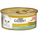 Gourmet Gold jemná mořský losos & mrkev 12 x 85 g