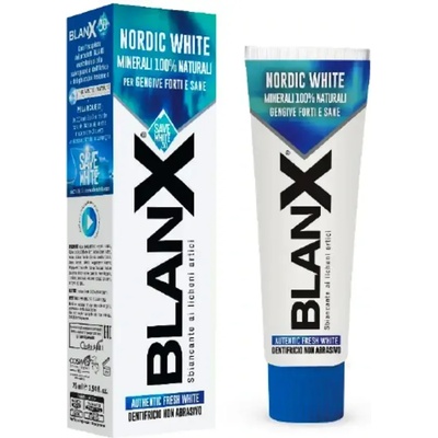 Blanx Nordic White избелваща паста за зъби 75 мл