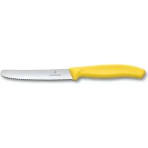 Victorinox Нож за домати Victorinox Swiss Classic 11 см. , назъбено острие, жълт (6.7836.L118)
