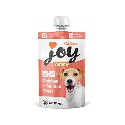 6 ks Calibra Joy Dog Yummy Chicken & Salmon Treat 100 g
