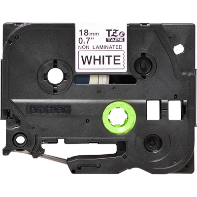 Brother Неламинирана лента Original Brother Black on White TZEN241 за D400|D450|E300|H300|18R|300|310|320|340|1300|1700|1750|1760|1800|1 (TZEN241)
