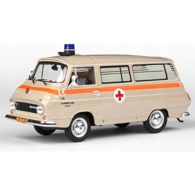Abrex Škoda 1203 Mikrobus Sanitka Měřítko143ABSX 1:43