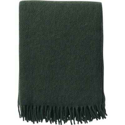 Klippan Vlněný pléd Gotland bottle green 130x200