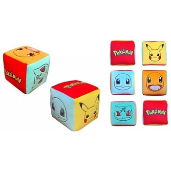 Halantex Покемон: Възглавница куб - 25 x 25 x 25 см (POK-505SC)