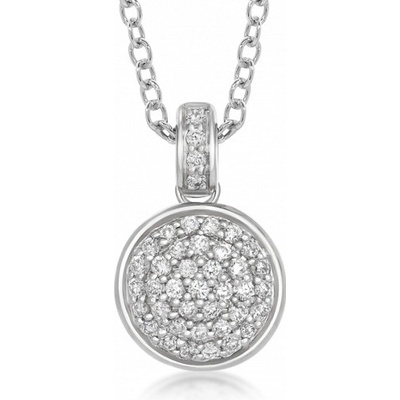 Sofia Diamonds zlatý přívěsek s diamanty UDPD21936W H I1