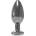 Black Label Jewelled Buttplug M