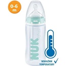 Dojčenské fľaše Nuk sklenená New Classic biela 240 ml