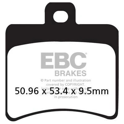 Brzdové destičky EBC FA298 FA298